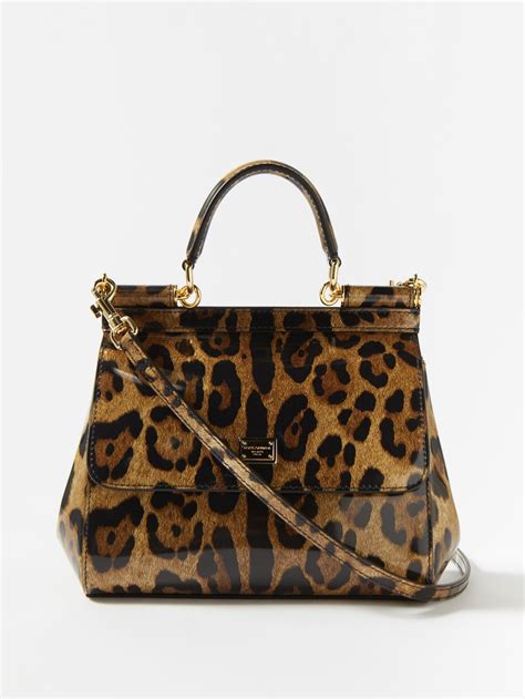 DOLCE&GABBANA Sicily small leopard.